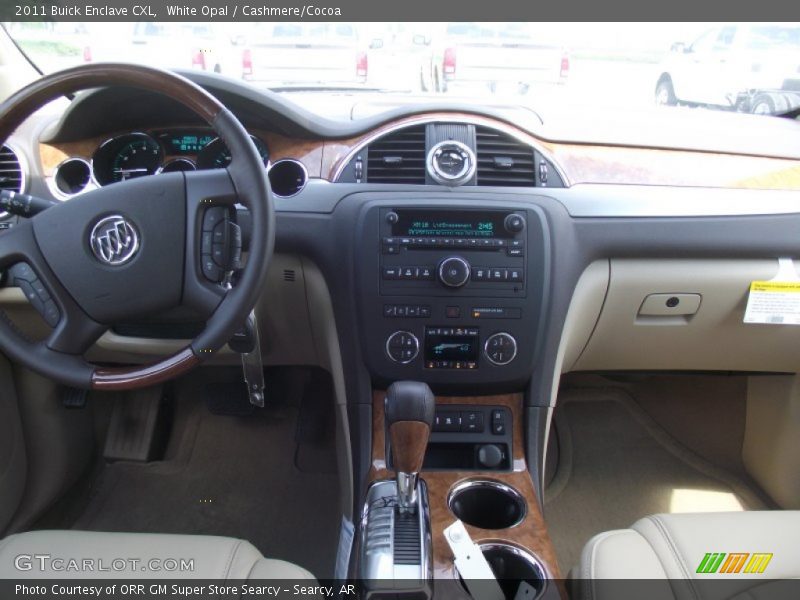 White Opal / Cashmere/Cocoa 2011 Buick Enclave CXL