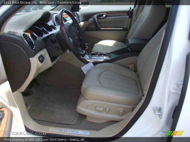 White Opal / Cashmere/Cocoa 2011 Buick Enclave CXL
