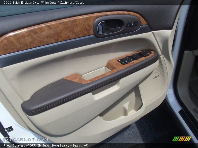 White Opal / Cashmere/Cocoa 2011 Buick Enclave CXL