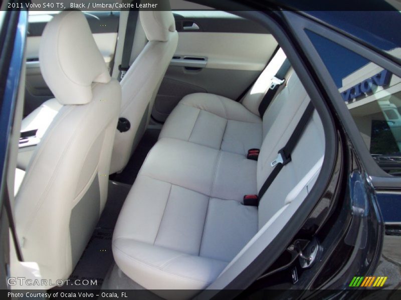 Black / Umbra/Calcite Leather 2011 Volvo S40 T5