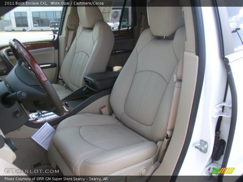 White Opal / Cashmere/Cocoa 2011 Buick Enclave CXL