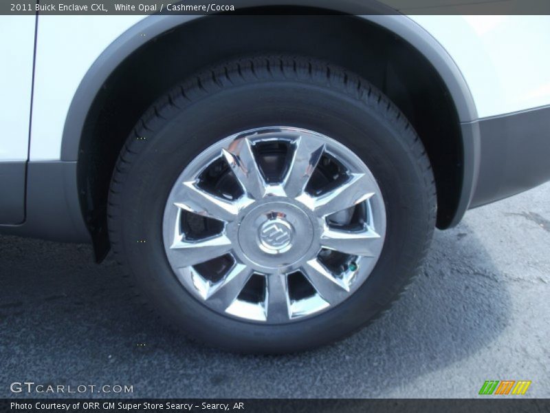 White Opal / Cashmere/Cocoa 2011 Buick Enclave CXL