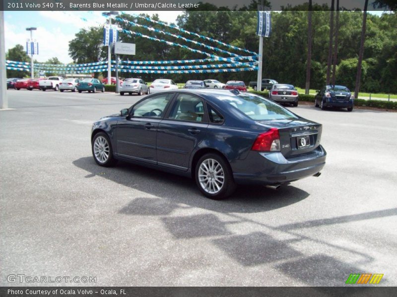 Barents Blue Metallic / Umbra/Calcite Leather 2011 Volvo S40 T5