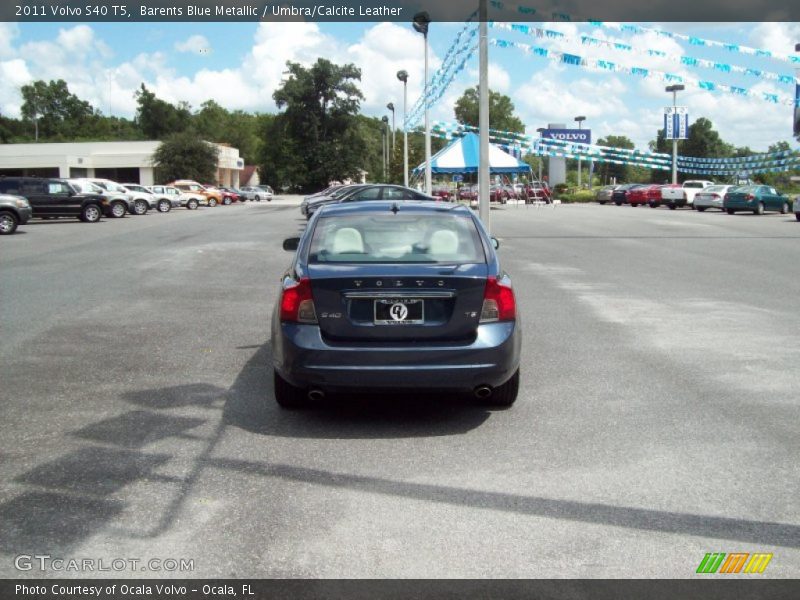 Barents Blue Metallic / Umbra/Calcite Leather 2011 Volvo S40 T5