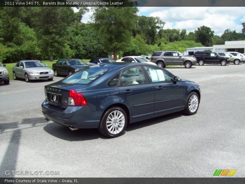 Barents Blue Metallic / Umbra/Calcite Leather 2011 Volvo S40 T5