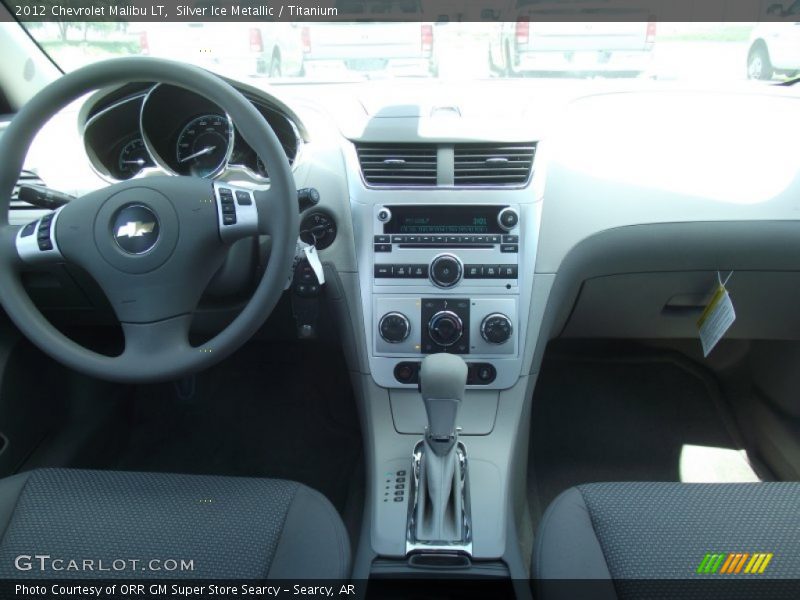 Silver Ice Metallic / Titanium 2012 Chevrolet Malibu LT