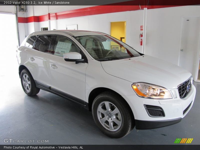 Ice White / Sandstone 2012 Volvo XC60 3.2