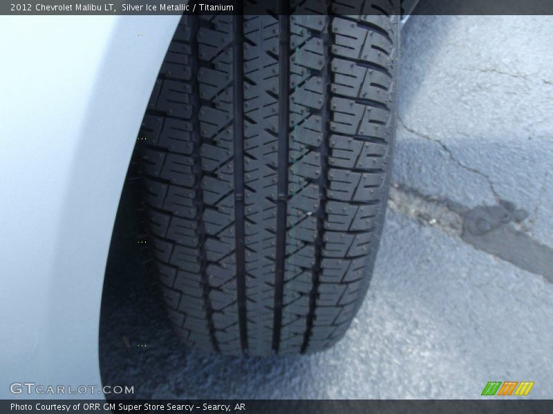 Silver Ice Metallic / Titanium 2012 Chevrolet Malibu LT