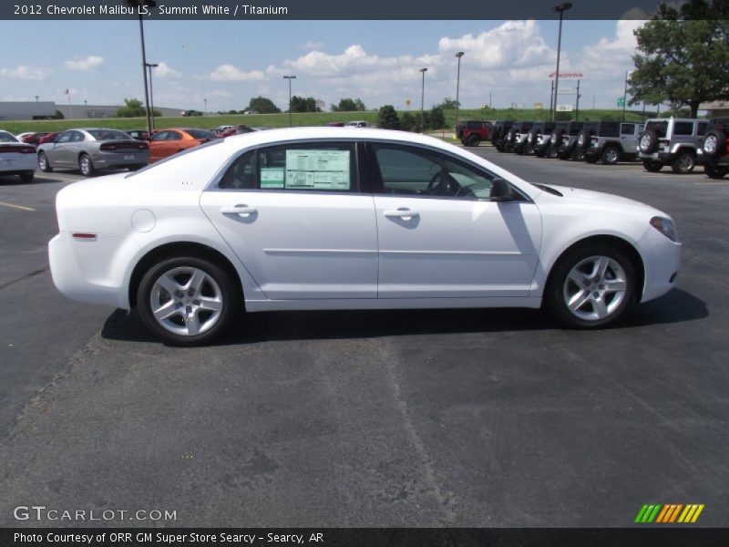  2012 Malibu LS Summit White