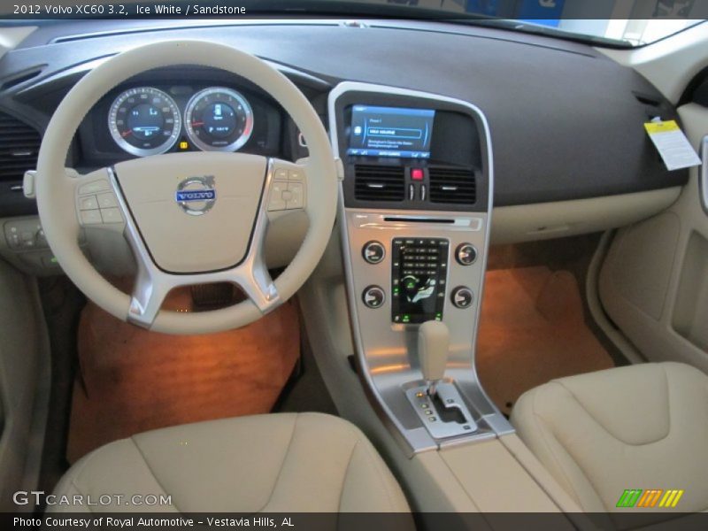 Dashboard of 2012 XC60 3.2