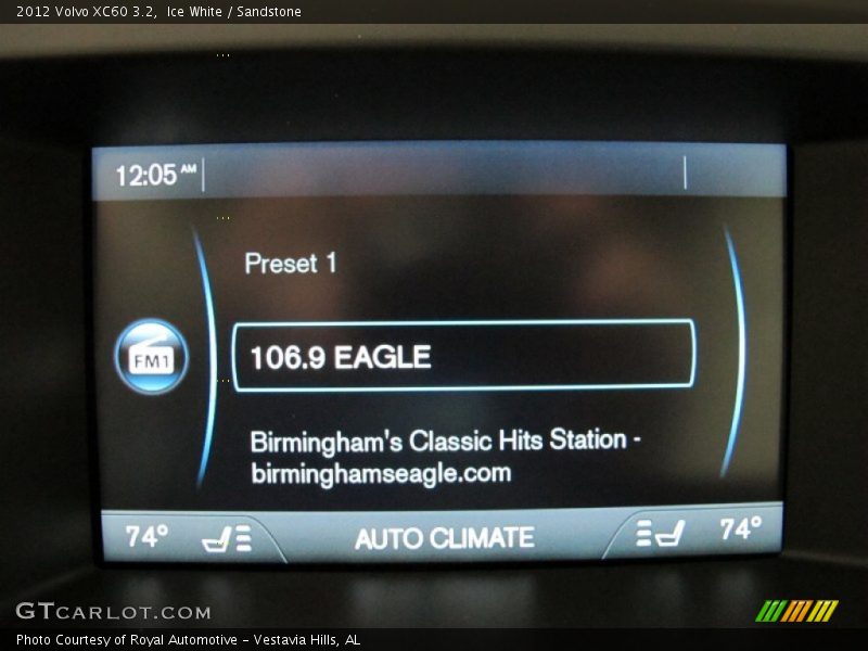 Ice White / Sandstone 2012 Volvo XC60 3.2