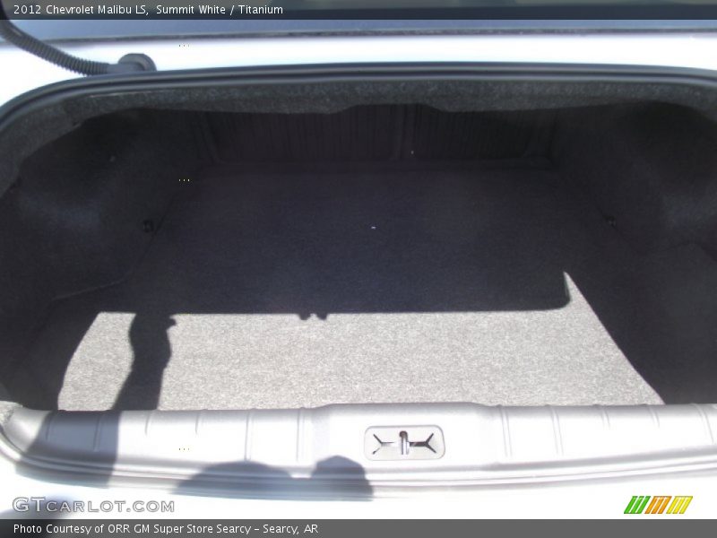 Summit White / Titanium 2012 Chevrolet Malibu LS