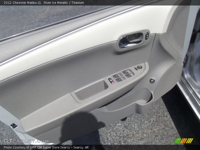 Silver Ice Metallic / Titanium 2012 Chevrolet Malibu LS