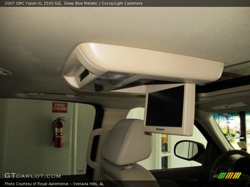 Deep Blue Metallic / Cocoa/Light Cashmere 2007 GMC Yukon XL 1500 SLE