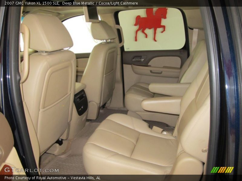 Deep Blue Metallic / Cocoa/Light Cashmere 2007 GMC Yukon XL 1500 SLE