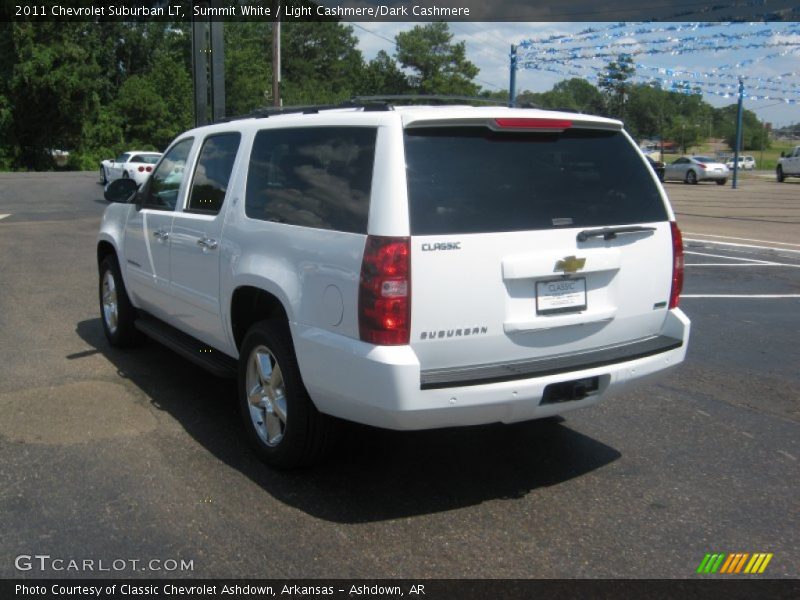 Summit White / Light Cashmere/Dark Cashmere 2011 Chevrolet Suburban LT