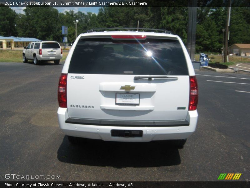 Summit White / Light Cashmere/Dark Cashmere 2011 Chevrolet Suburban LT