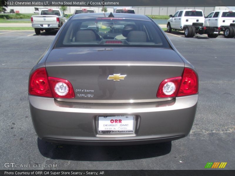 Mocha Steel Metallic / Cocoa/Cashmere 2012 Chevrolet Malibu LT