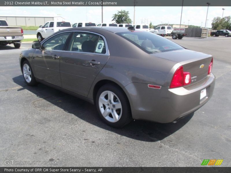 Mocha Steel Metallic / Cocoa/Cashmere 2012 Chevrolet Malibu LT
