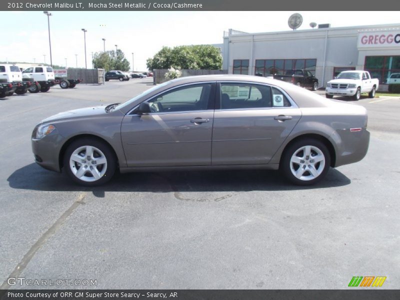 Mocha Steel Metallic / Cocoa/Cashmere 2012 Chevrolet Malibu LT