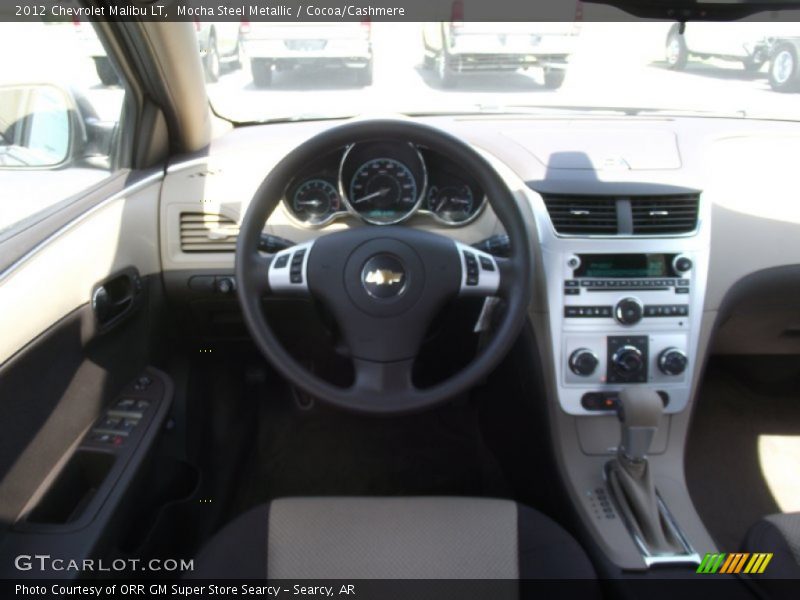Mocha Steel Metallic / Cocoa/Cashmere 2012 Chevrolet Malibu LT
