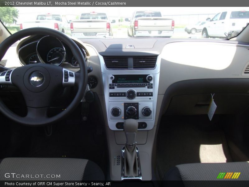 Mocha Steel Metallic / Cocoa/Cashmere 2012 Chevrolet Malibu LT