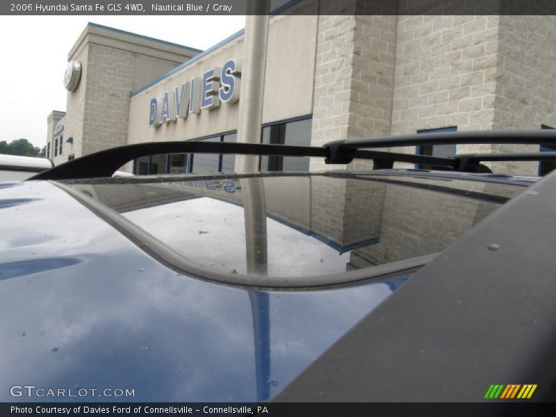Nautical Blue / Gray 2006 Hyundai Santa Fe GLS 4WD