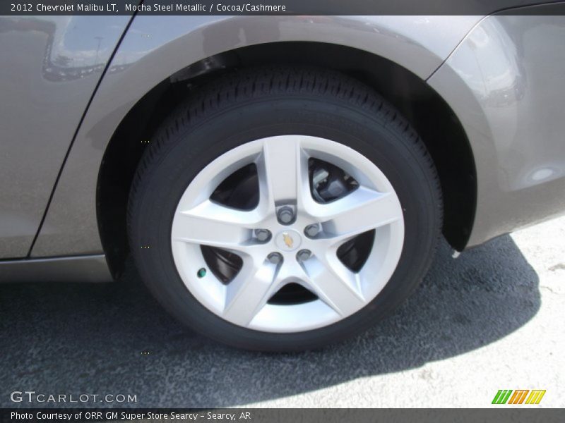 Mocha Steel Metallic / Cocoa/Cashmere 2012 Chevrolet Malibu LT