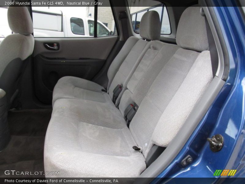 Nautical Blue / Gray 2006 Hyundai Santa Fe GLS 4WD