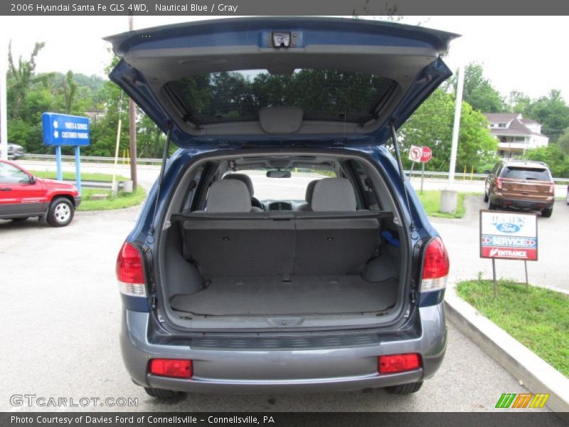 Nautical Blue / Gray 2006 Hyundai Santa Fe GLS 4WD