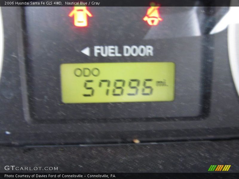 Nautical Blue / Gray 2006 Hyundai Santa Fe GLS 4WD