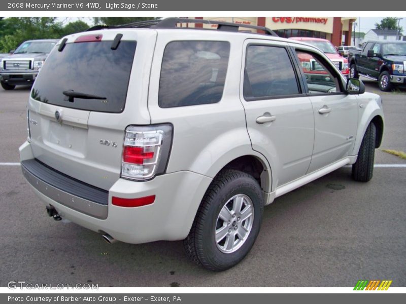 Light Sage / Stone 2008 Mercury Mariner V6 4WD