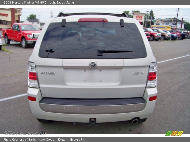 Light Sage / Stone 2008 Mercury Mariner V6 4WD