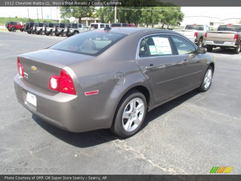 Mocha Steel Metallic / Cocoa/Cashmere 2012 Chevrolet Malibu LS