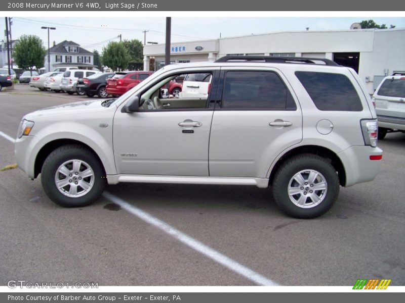 Light Sage / Stone 2008 Mercury Mariner V6 4WD