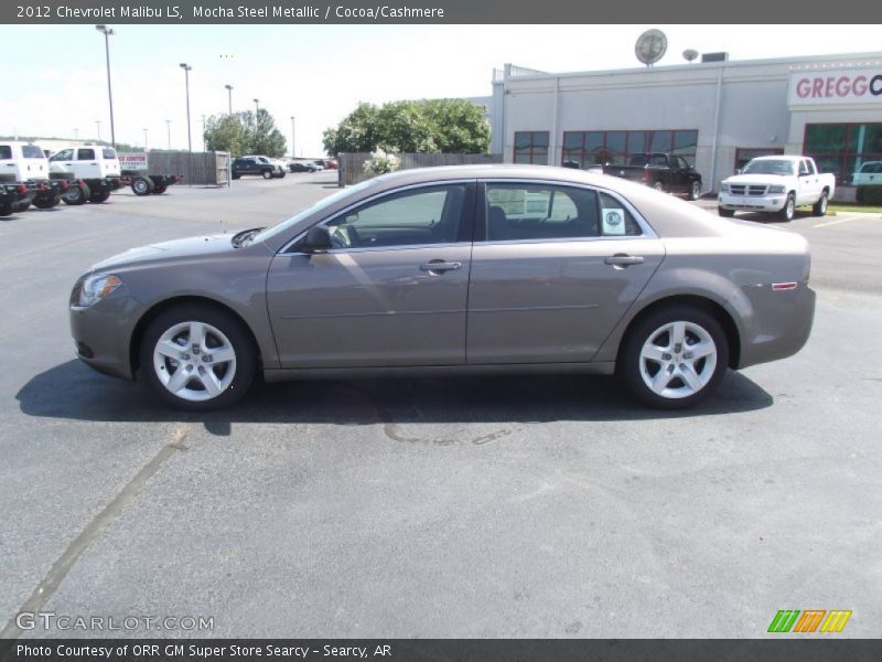 Mocha Steel Metallic / Cocoa/Cashmere 2012 Chevrolet Malibu LS