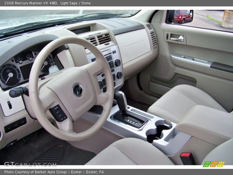 Light Sage / Stone 2008 Mercury Mariner V6 4WD