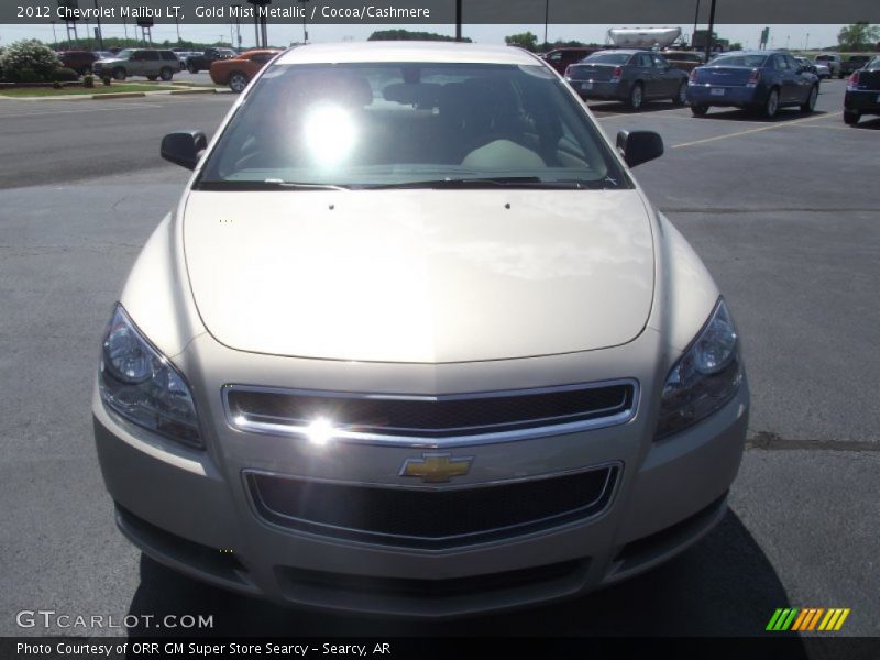 Gold Mist Metallic / Cocoa/Cashmere 2012 Chevrolet Malibu LT