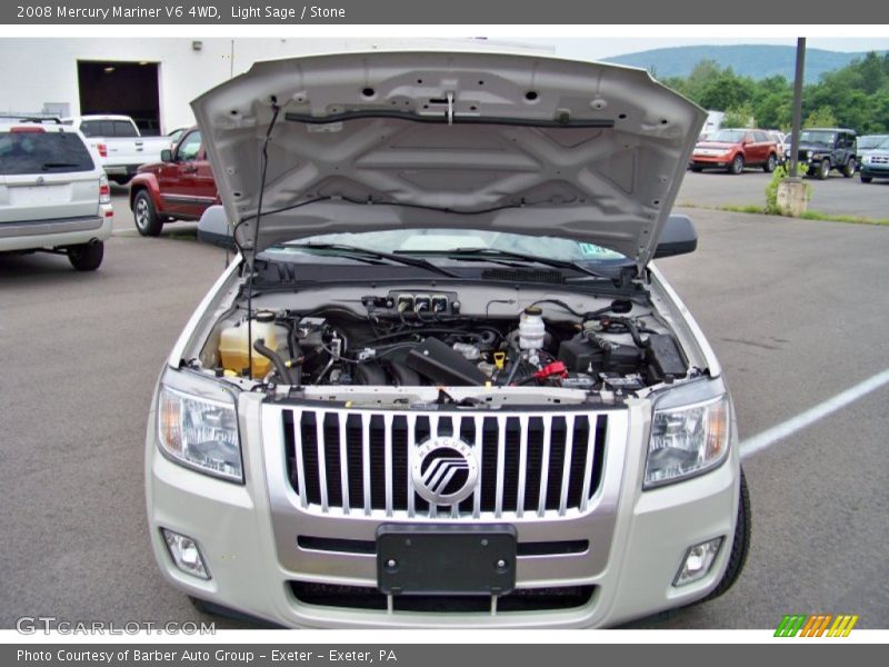 Light Sage / Stone 2008 Mercury Mariner V6 4WD