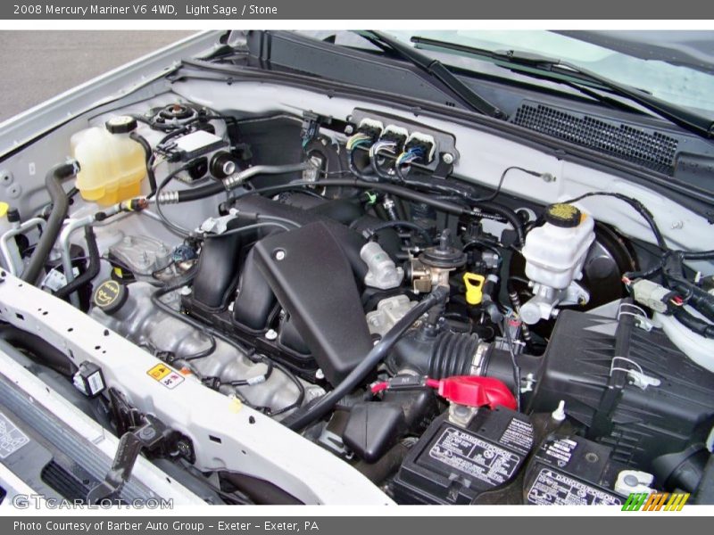 Light Sage / Stone 2008 Mercury Mariner V6 4WD