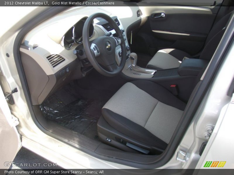 Gold Mist Metallic / Cocoa/Cashmere 2012 Chevrolet Malibu LT