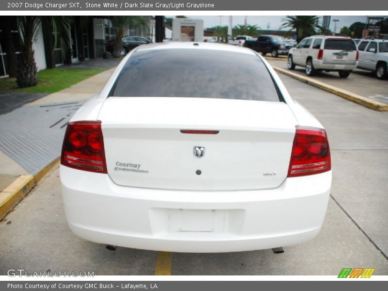 Stone White / Dark Slate Gray/Light Graystone 2007 Dodge Charger SXT