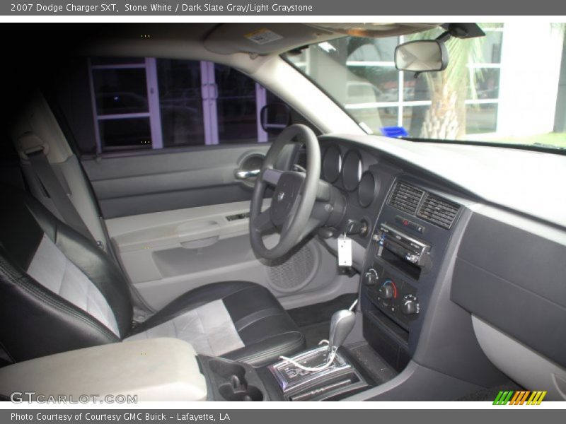 Stone White / Dark Slate Gray/Light Graystone 2007 Dodge Charger SXT