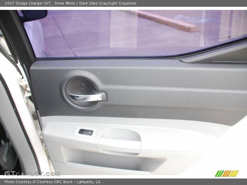 Stone White / Dark Slate Gray/Light Graystone 2007 Dodge Charger SXT
