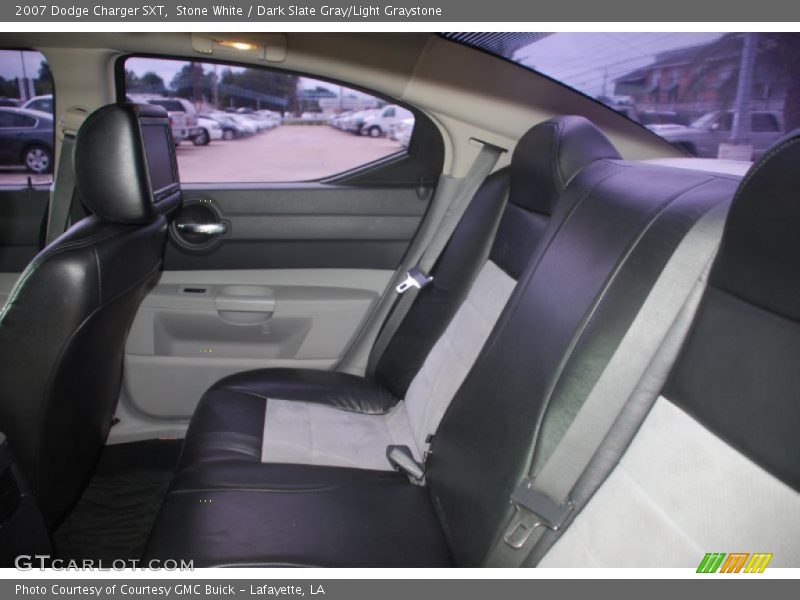Stone White / Dark Slate Gray/Light Graystone 2007 Dodge Charger SXT