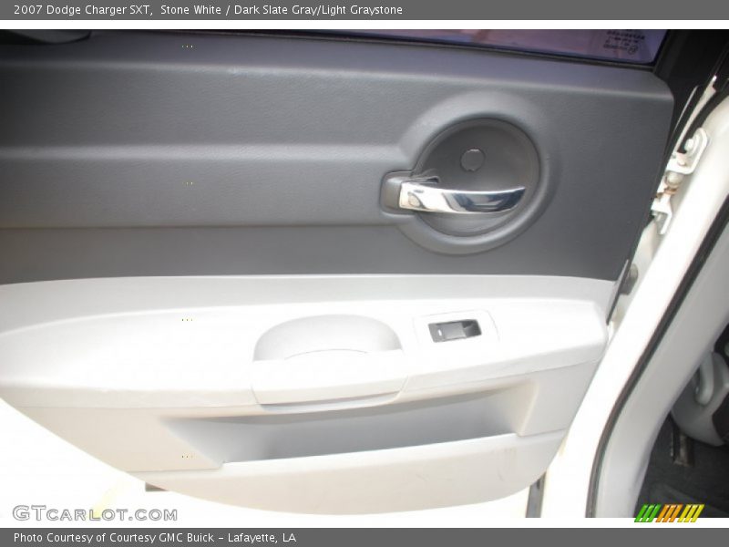 Stone White / Dark Slate Gray/Light Graystone 2007 Dodge Charger SXT