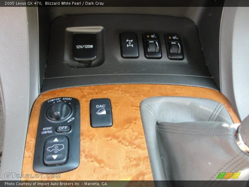 Blizzard White Pearl / Dark Gray 2005 Lexus GX 470