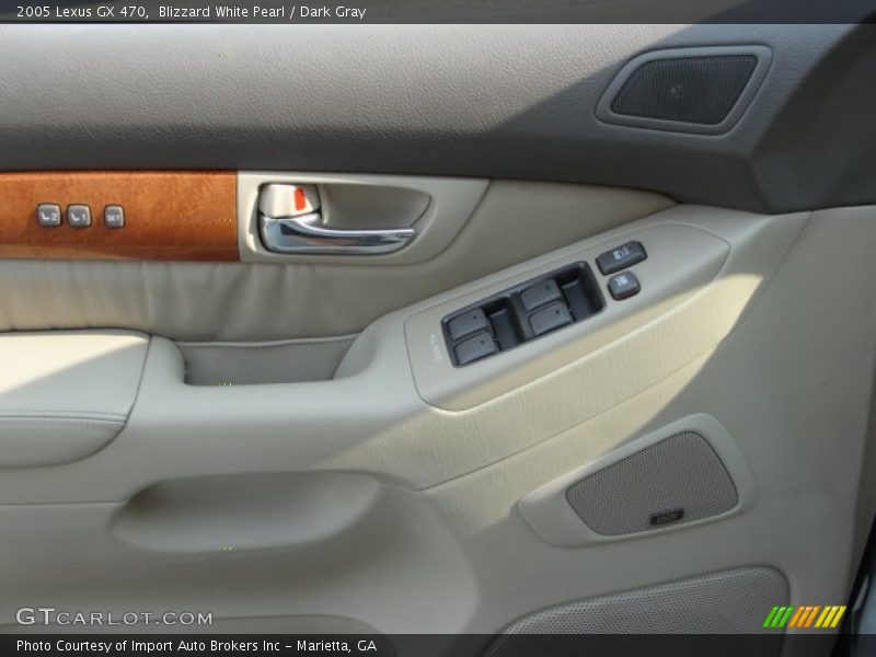Blizzard White Pearl / Dark Gray 2005 Lexus GX 470