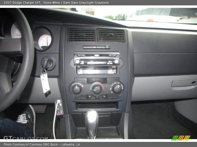 Stone White / Dark Slate Gray/Light Graystone 2007 Dodge Charger SXT