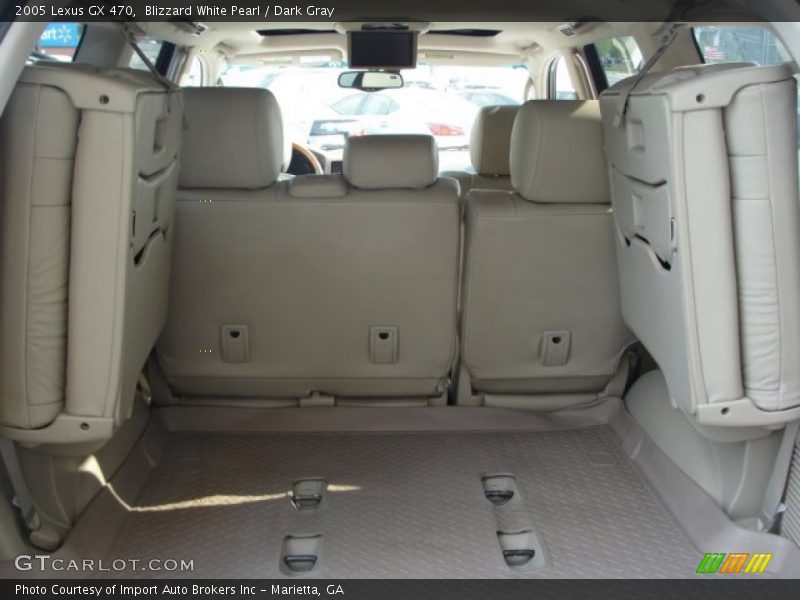 Blizzard White Pearl / Dark Gray 2005 Lexus GX 470